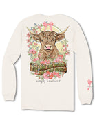 Simply Southern Highland Cow Herd Long Sleeve T-Shirt