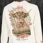 Simply Southern Highland Cow Herd Long Sleeve T-Shirt