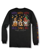 Simply Southern Happy Everything Gnomes Long Sleeve Graphic T-Shirt