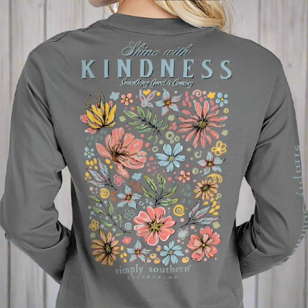 Simply Southern Shine Long Sleeve Graphic T-Shirt
