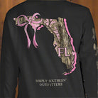Simply Southern Pink Camouflage Florida Long Sleeve T-Shirt