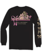 Simply Southern Pink Camouflage Virginia Long Sleeve T-Shirt