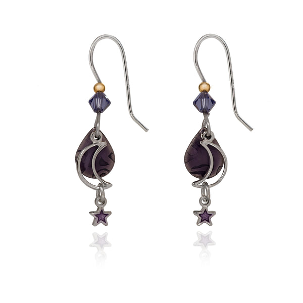 Silver Forest Delicate Sky Cascade Silver USA Hand Crafted Hypoallergenic Earring