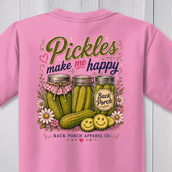 Youth Pickles Make Me Happy T-Shirt