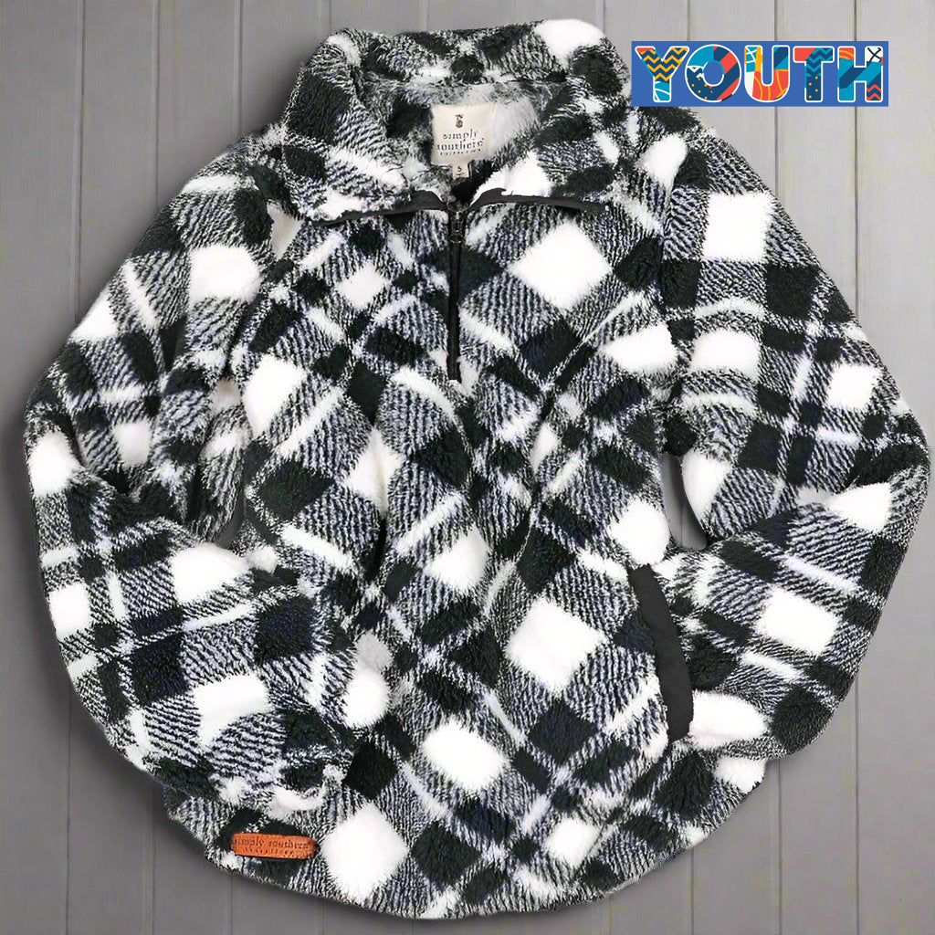 Simply southern plaid pullover hotsell