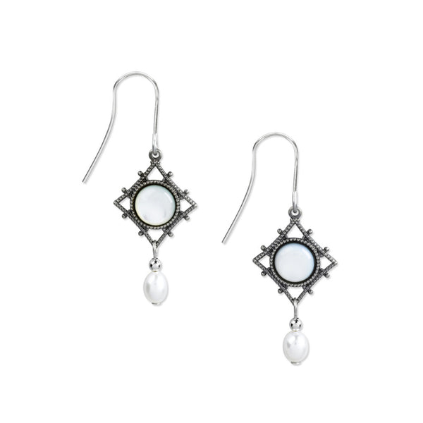 Filigree Diamond USA Hand Crafted Hypoallergenic Earrings