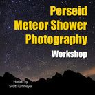 Perseids meteor shower night sky photography workshop in Shenandoah National Park near Front Royal Virginia