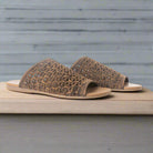Myra Dawnlace Desert Curve Sandals in Dusty Beige
