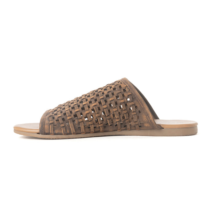 Myra Dawnlace Desert Curve Sandals in Dusty Beige