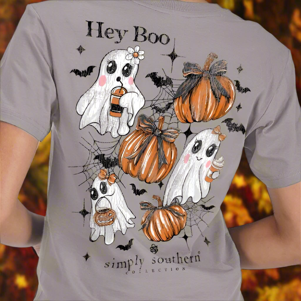 Simply Southern Boo Washed Short Sleeve Graphic T-Shirt