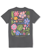 Simply Southern Happy Washed Short Sleeve Graphic T-Shirt