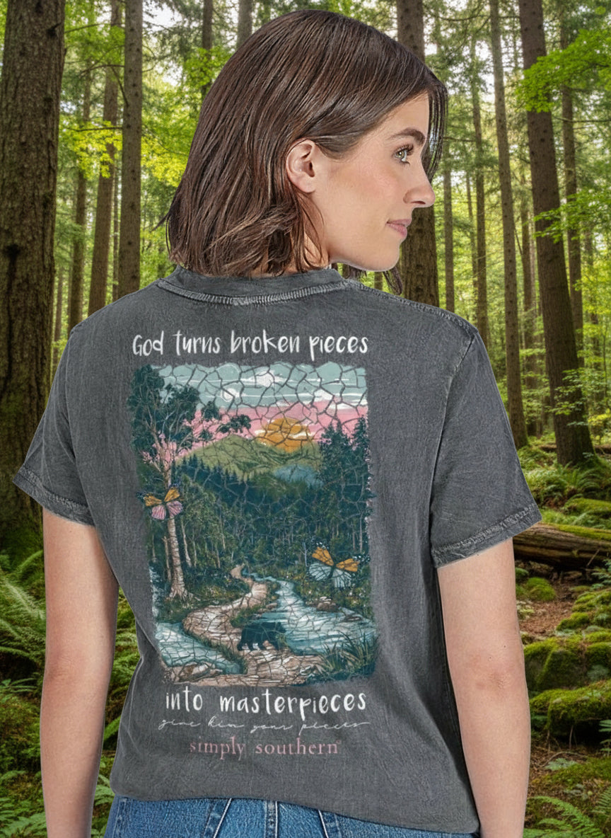 Simply Southern Master Scenic Short Sleeve Graphic T-Shirt