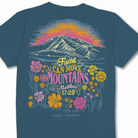 Simply Southern Women’s Move Mountains Short Sleeve Graphic T-Shirt