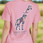 Simply Southern Giraffe Tracking Short Sleeve T-Shirt