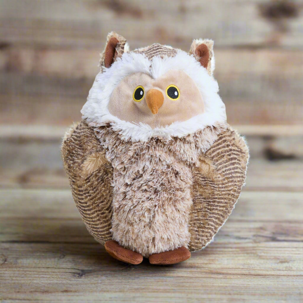Warmies Woodland Owl Weighted Calming Stuff Animal Plush