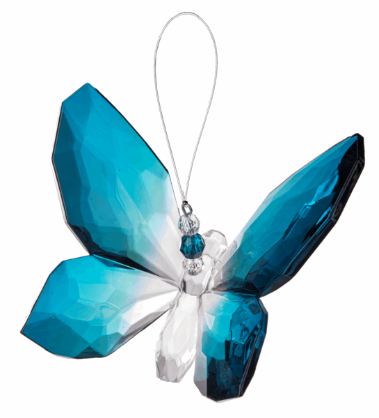 Brilliant Acrylic Butterfly: 5"x3" Versatile Decor for Holidays and Everyday Elegance