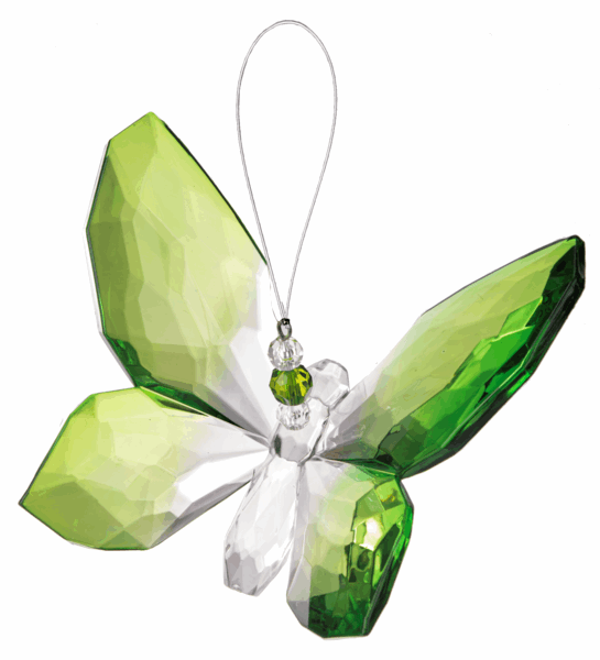 Brilliant Acrylic Butterfly: 5"x3" Versatile Decor for Holidays and Everyday Elegance
