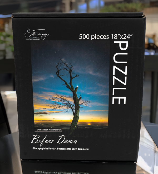 Before Dawn - 500 Piece Jigsaw Puzzle by Scott Turnmeyer