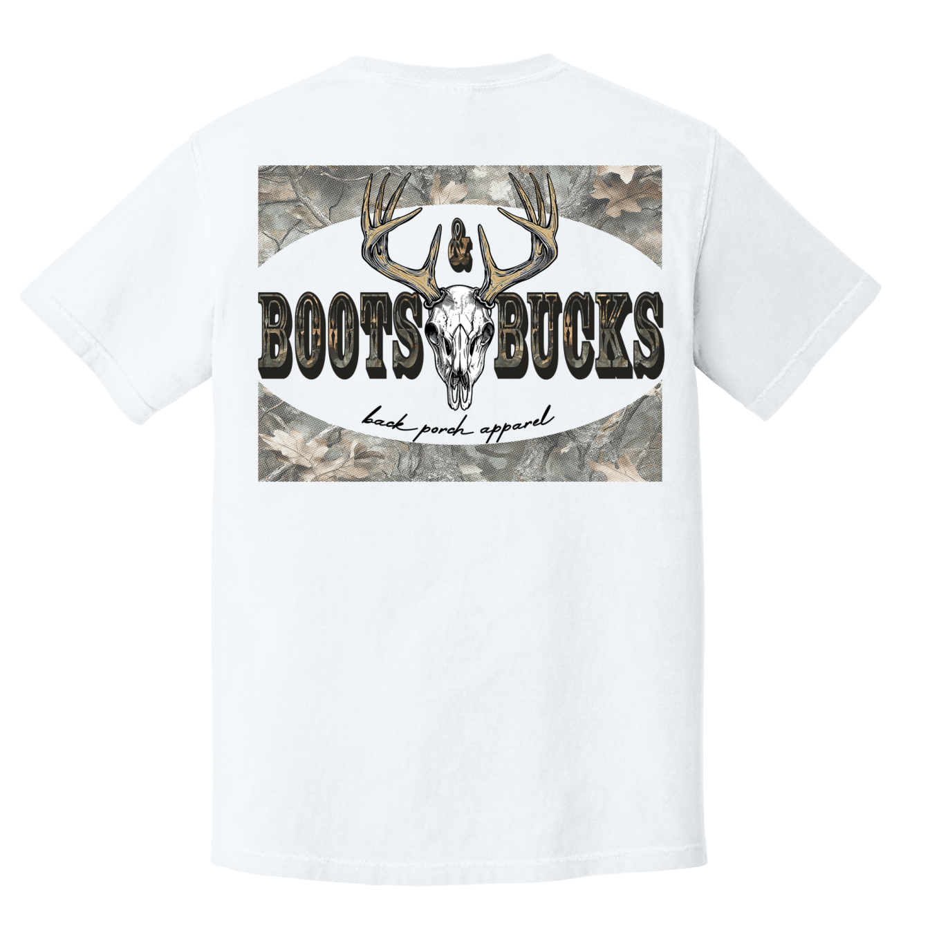 Back Porch Apparel Boots And Bucks Short Sleeve T-Shirt