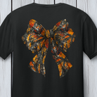 Back Porch Apparel Camouflage Bow Short Sleeve T-Shirt