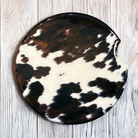 Cow Print Ceramic Car Coaster
