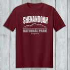 Shenandoah National Park T-Shirt in Garnet