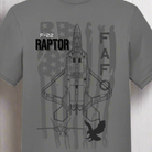 Back Porch Apparel USAF F-22 Short Sleeve T-Shirt