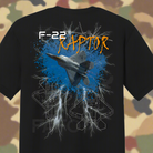 Back Porch Apparel USAF F-22 Short Sleeve T-Shirt