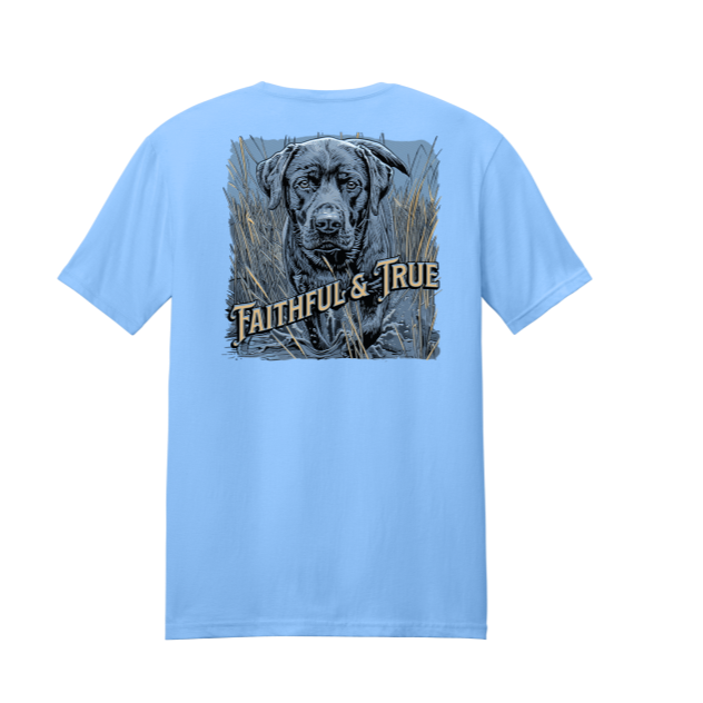 Back Porch Apparel Faithful and True Lab Short Sleeve Youth and Toddler T-Shirt