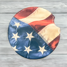 American Flag Ceramic Car Coaster 