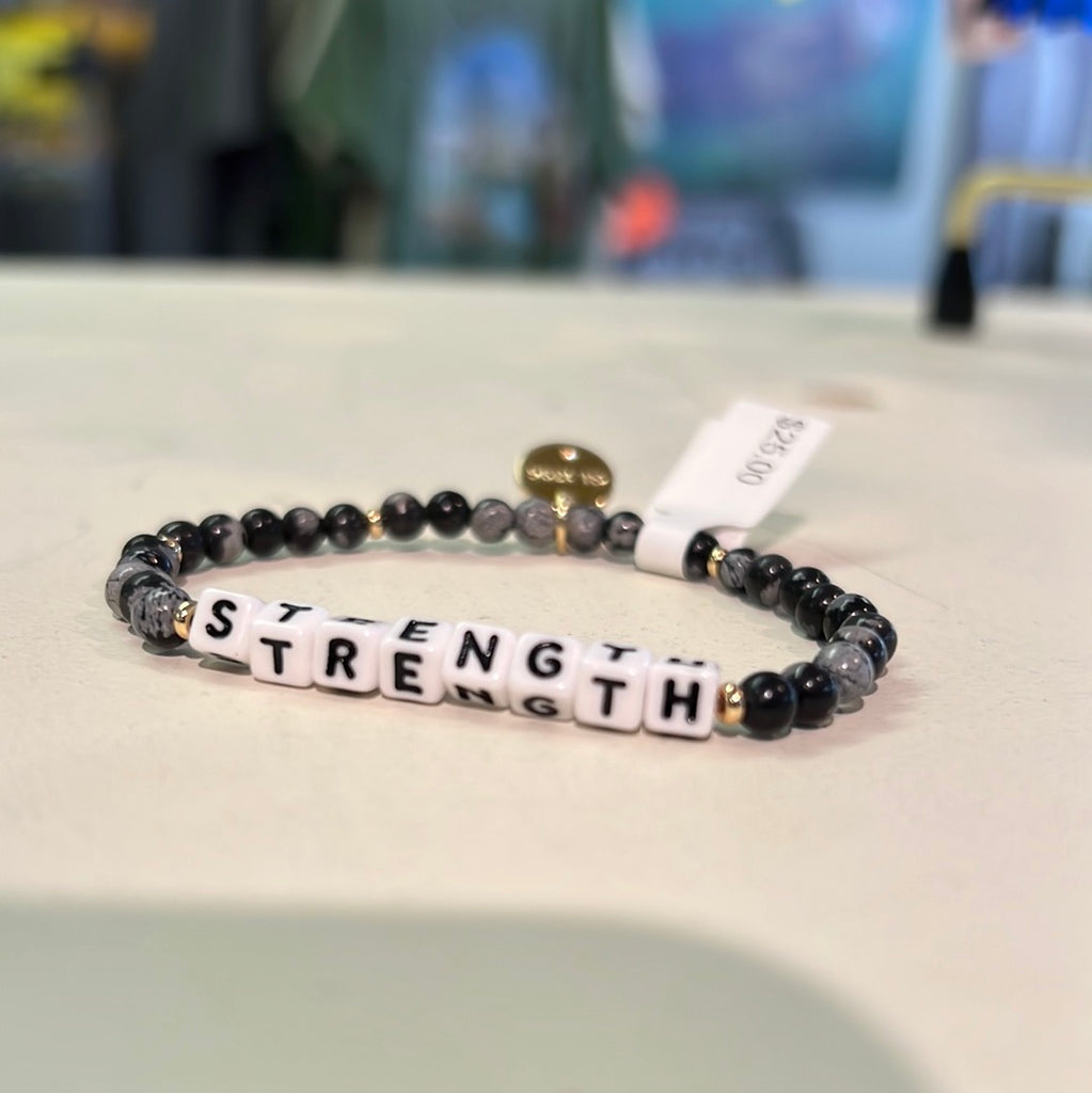 Strength Little Words Project Trackable Bracelet S/M