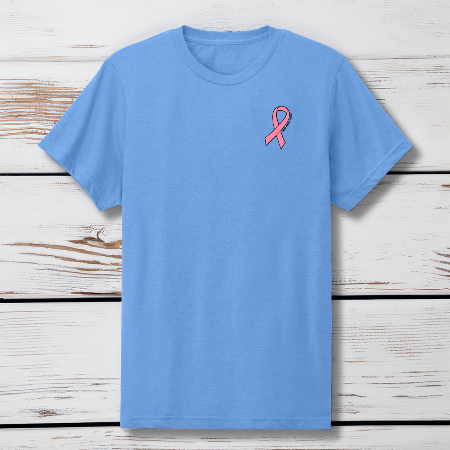 Breast Cancer Awareness Short Sleeve T-Shirt Back Porch Apparel