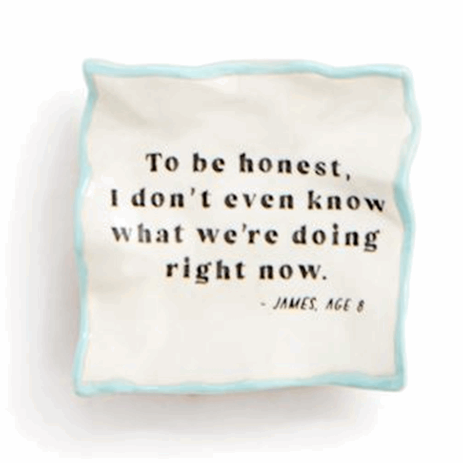 Snack Time Notepaper Quote Ceramic Magnets