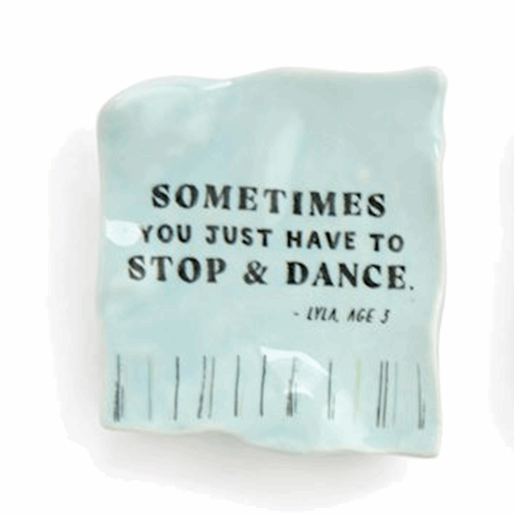 Snack Time Notepaper Quote Ceramic Magnets