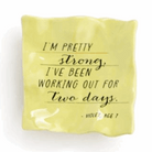 Snack Time Notepaper Quote Ceramic Magnets