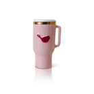 Nora Fleming Pink Tumbler Mini