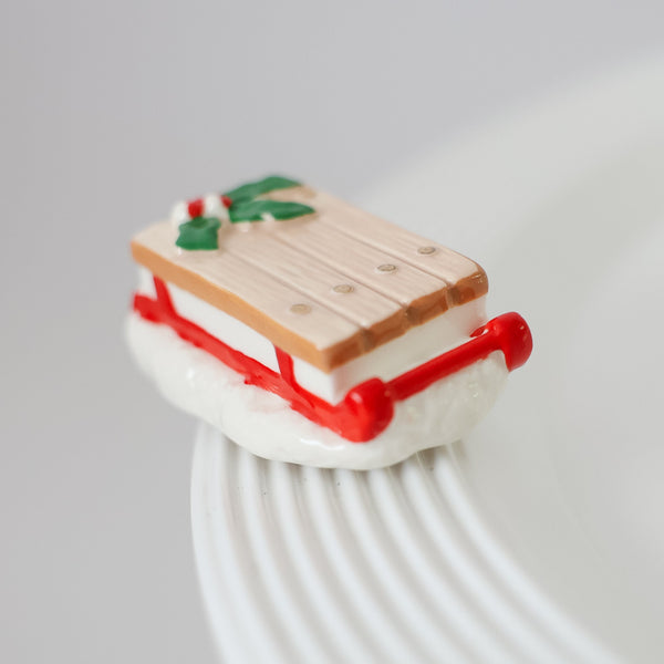 Nora Fleming Sleigh Mini Ho Ho Whoa!