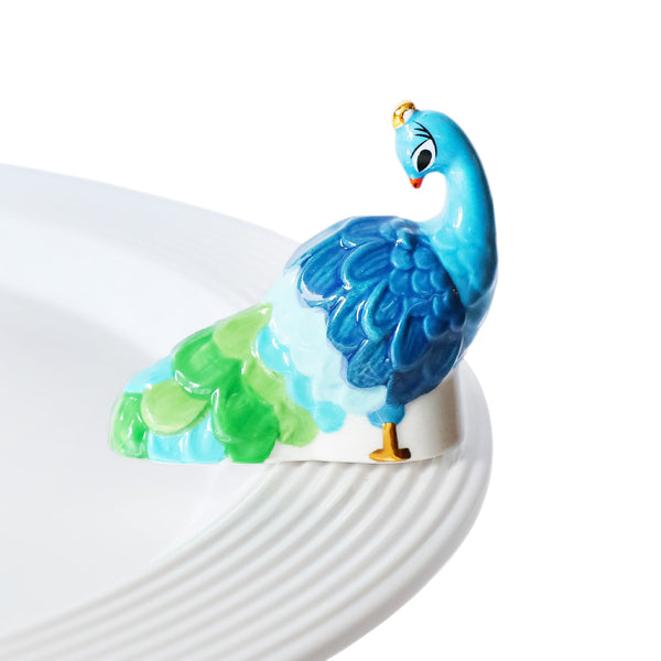 Nora Fleming Fancy Feathers Peacock