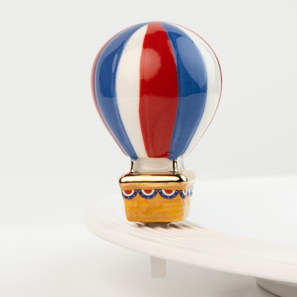 Nora Fleming Red, White & Balloon Mini – Hot Air Balloon Mini