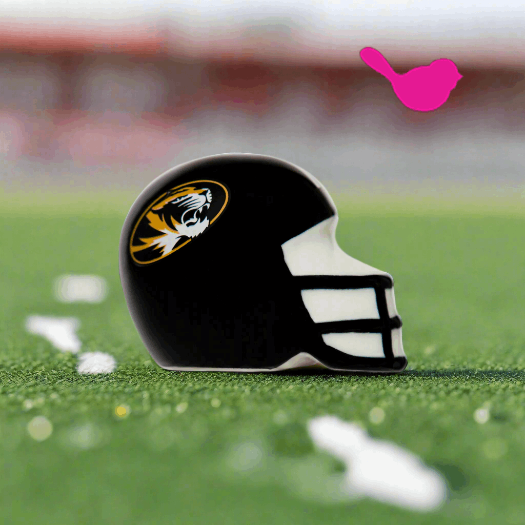 Nora Fleming University of Missouri College Football Helmet Mini