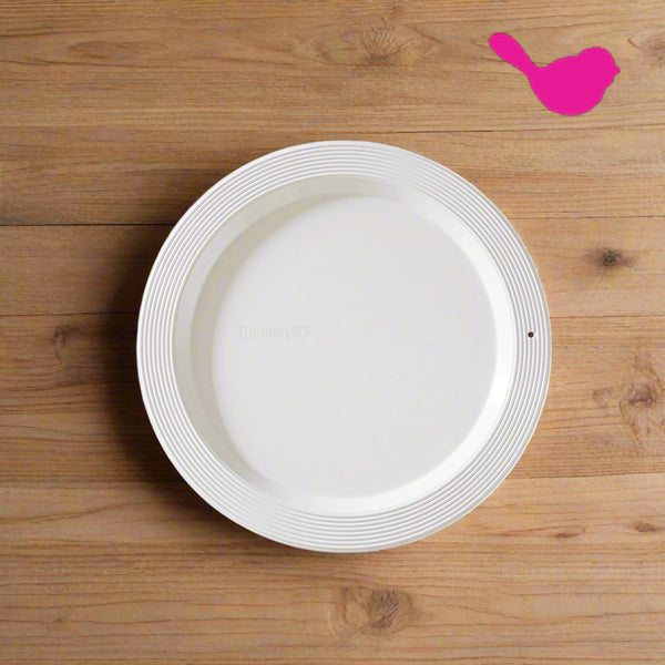 Nora Fleming Melamine Round Platter – Versatile Entertaining works with Low & High Risers