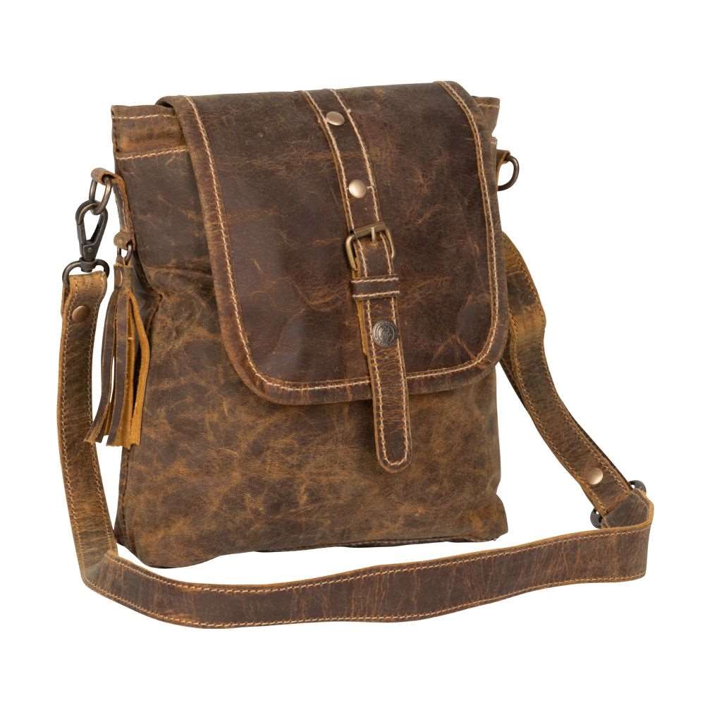 Brown Beauty Leather Bag Purse