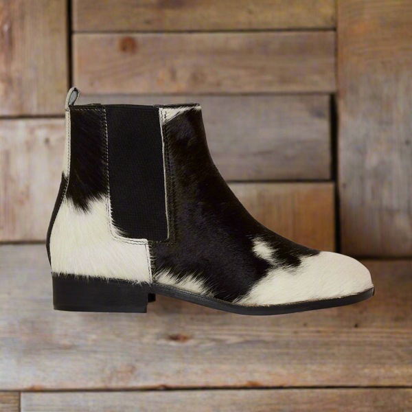 Myra Bag Hair on Leather Electron Sally Boots - Stylish Comfort in Genuine Cowhide