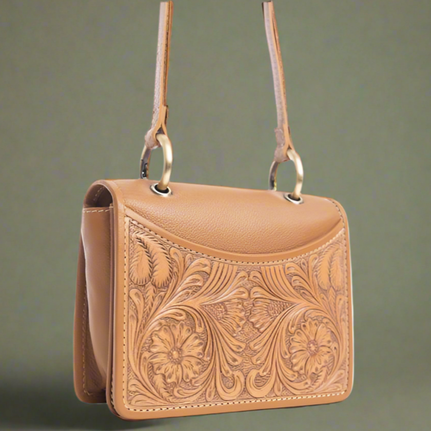 Myra Bags Breeze Wind Hand Tooled Bag