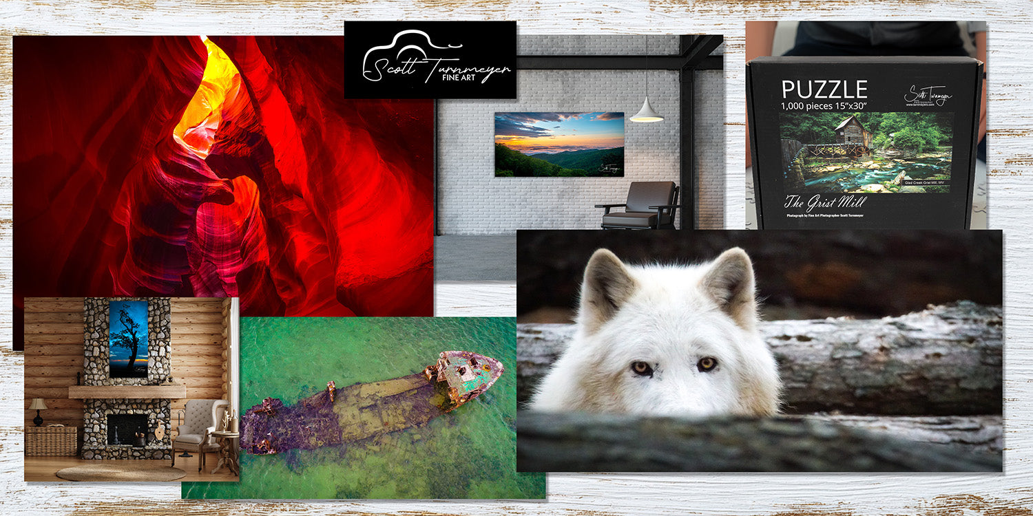 Fine art landscape photography by Scott Turnmeyer featuring scenic natural locations and timeless imagery