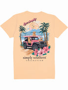 Simply Southern Women’s Live Simply Short Sleeve Graphic T-Shirt Back View