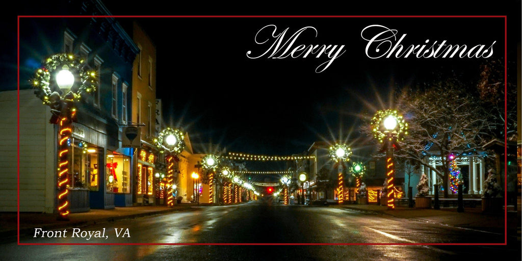 Small Town Christmas Holiday Cards - Turnmeyer Galleries
