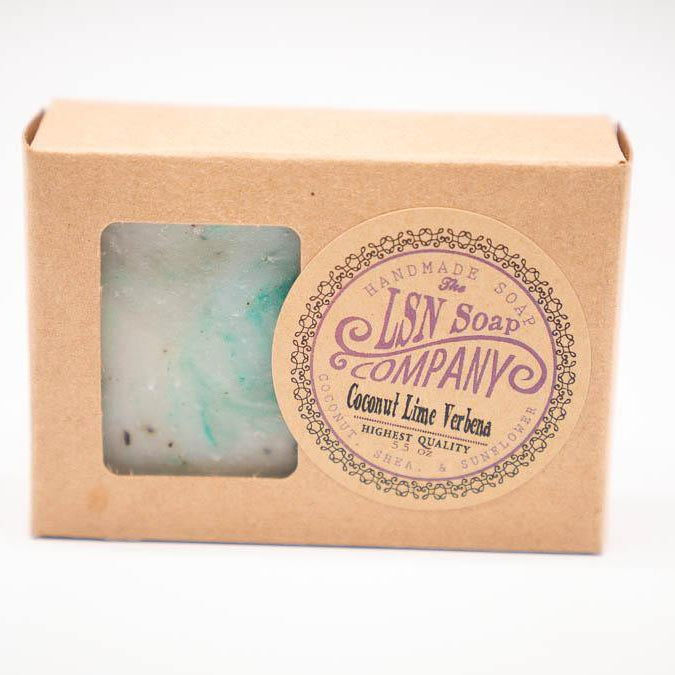 All Natural Soap - Coconut Lime Verbena - Turnmeyer Galleries