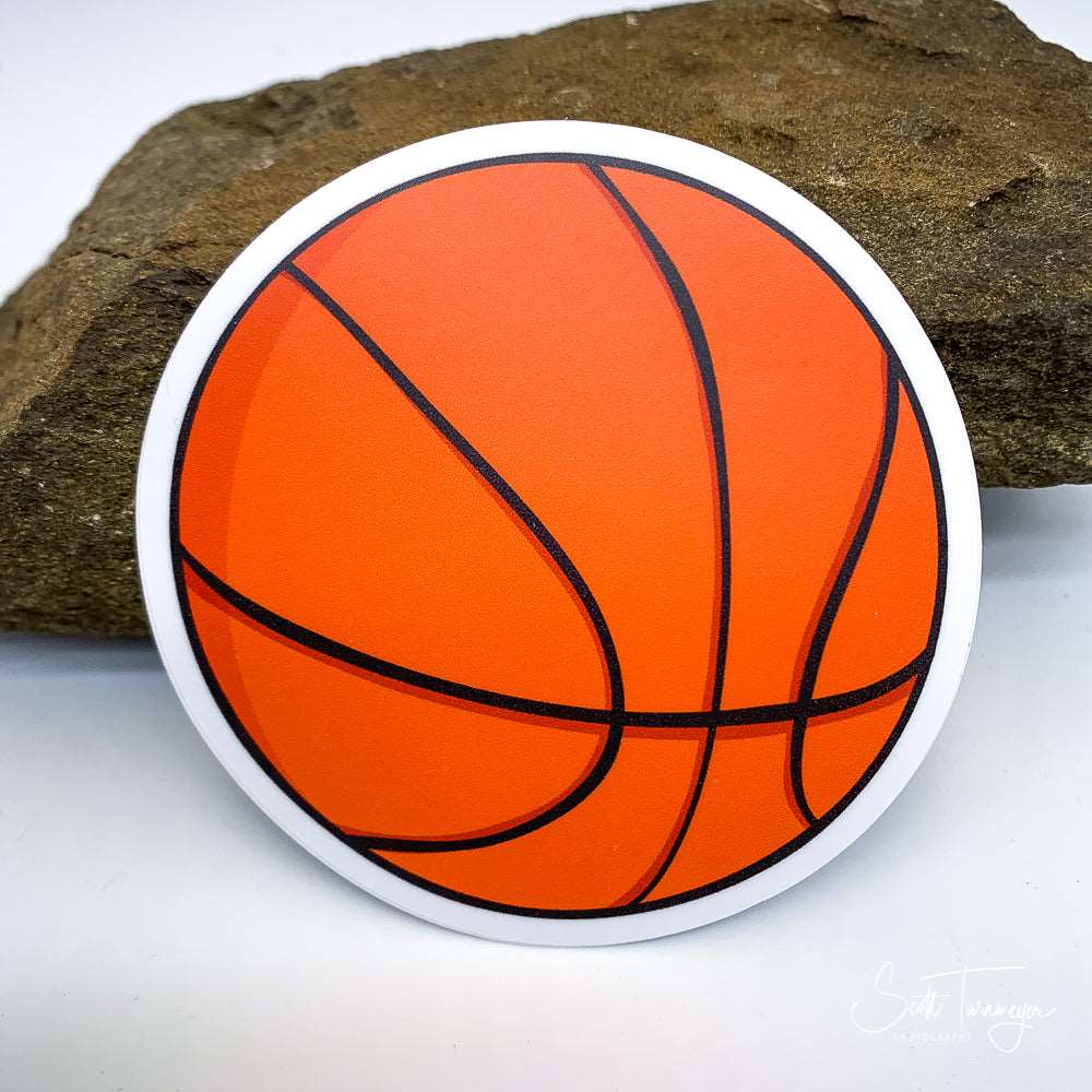 Basketball Vinyl Sticker Decal