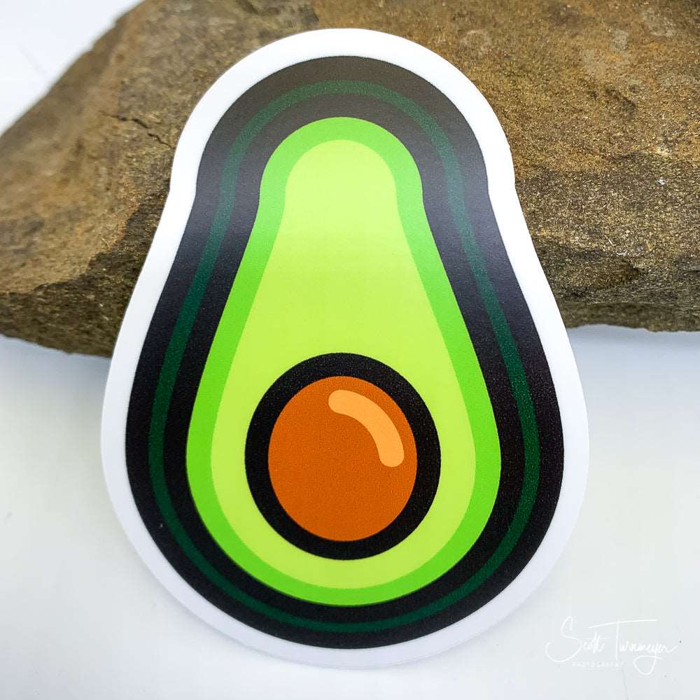 Avocado Vinyl Sticker Decal